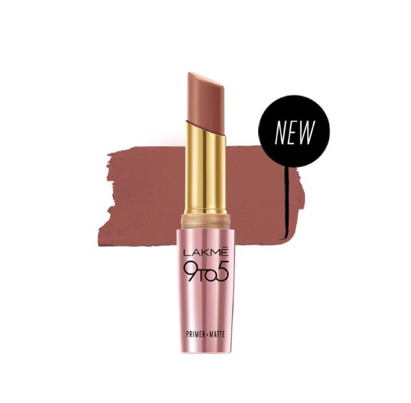 Lipstik Lakme Coffee Command Brown Nude untuk bibir hitam